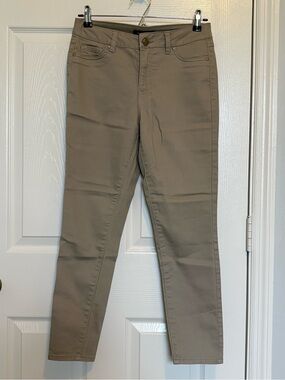 d. jeans Slim Skinny Pants in Taupe